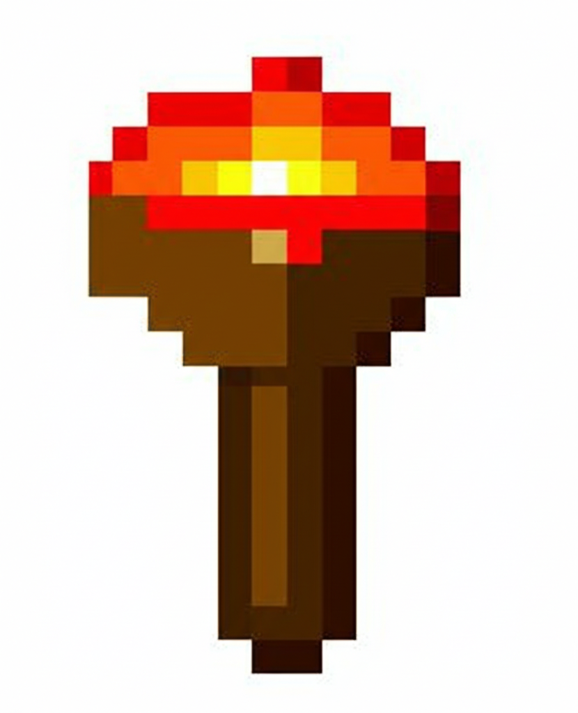 Torch crafting recipe